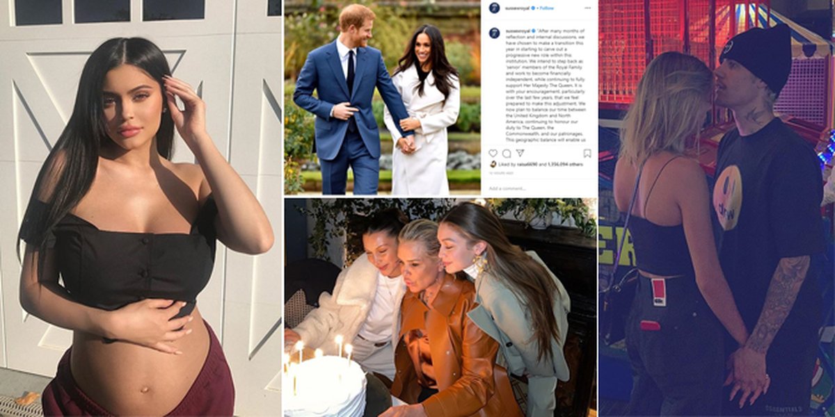 Weekly Hot IG: Announcement of Prince Harry & Meghan Markle's Retirement - Kylie Jenner's Pregnancy Memory Photo