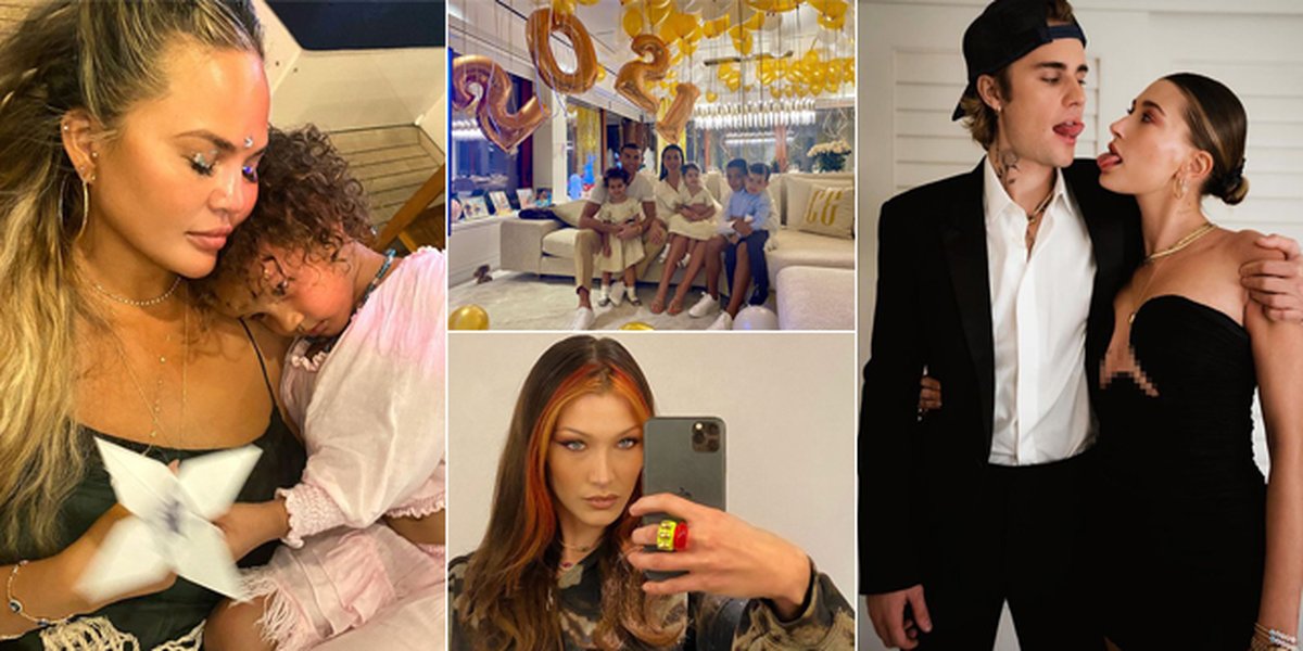 Weekly Hot IG: Portraits of Hollywood Artists' New Year Celebration - Chrissy Teigen's Gift for Her Late Baby