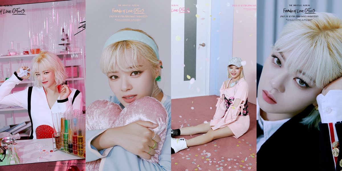 Welcome Back Jungyeon TWICE! Beautiful and Fresh in Photo Concept Album 'Formula of Love: O+T=<3'