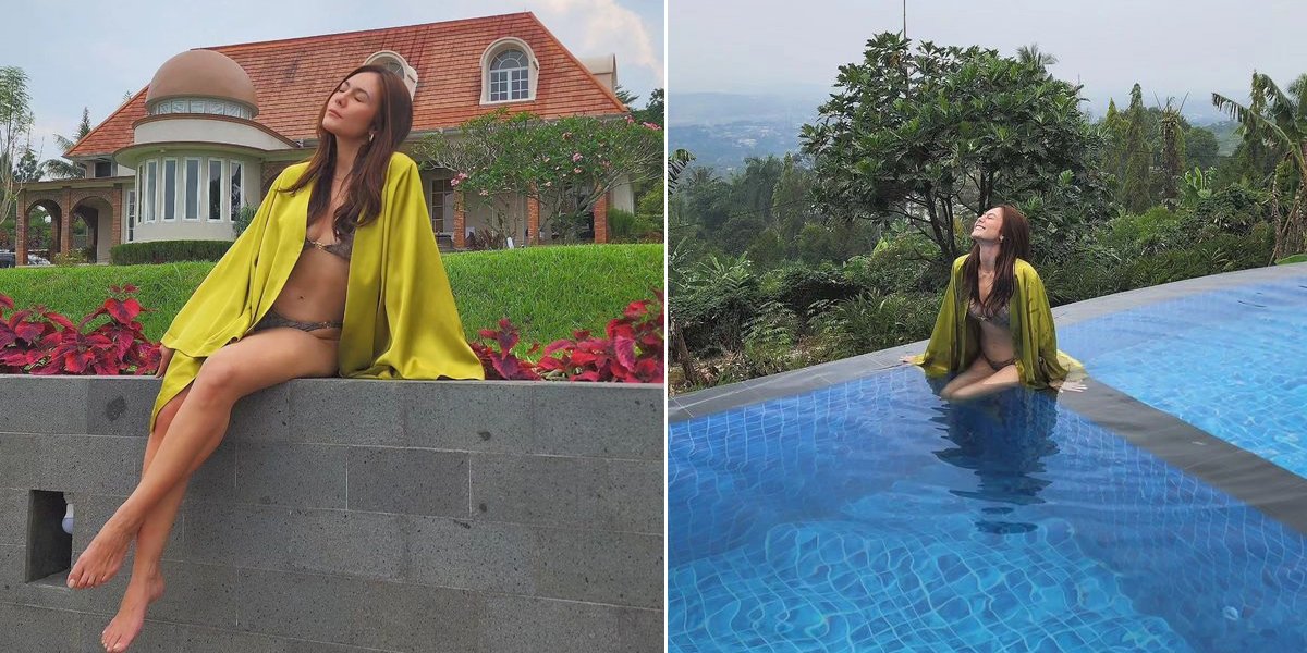 Wulan Guritno Wears a Two Piece Bikini, Her Body Goals Make Indonesian Moms Jealous