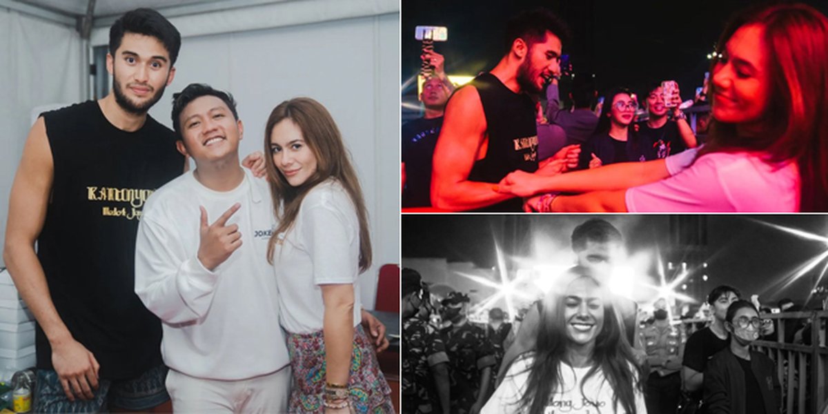Wulan Guritno Showcases Intimate Photos with Sabda Ahessa While Watching Denny Caknan's Concert, Like the World Belongs to Them - So Heartbreaking!