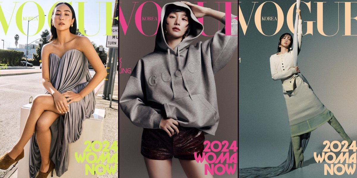 Let's Take a Look at the Portraits of 24 Women Figures Featured in Vogue Korea's March Edition, Including Jang Wonyoung from IVE