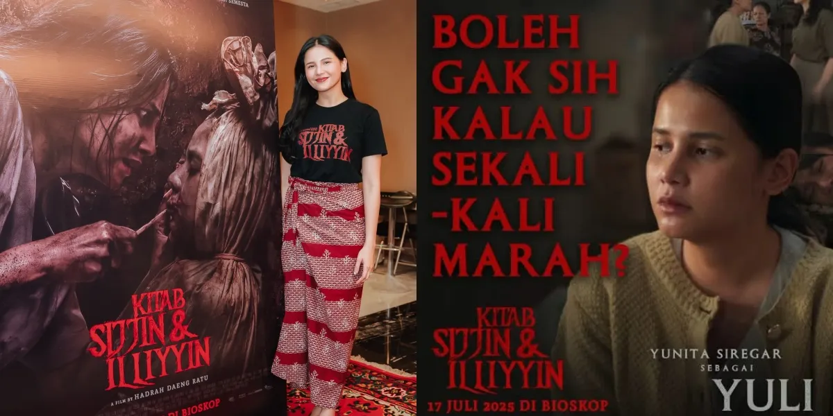Yunita Siregar Reveals Challenges of Playing an Antagonist Character in the Horror Film 'KITAB SIJJIN & ILLIYYIN'