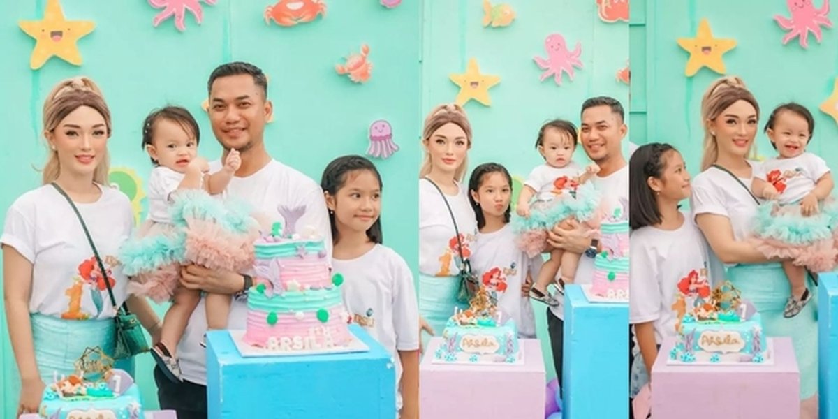 Zaskia Gotik Accused of Neglecting Stepchild at Aqila's Birthday, Here are a Series of Captured Moments