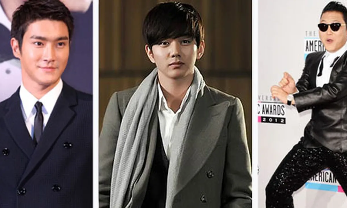 10 Artis Cowok Korea Paling Populer Tahun 2012!