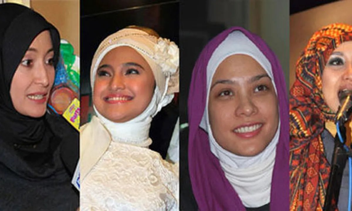 10 Artis Dapat Hidayah Konsisten Berjilbab