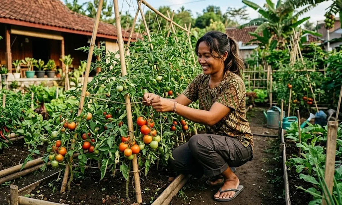 10 Cara Menanam Tomat agar Tidak Busuk dan Cepat Berbuah Lebat