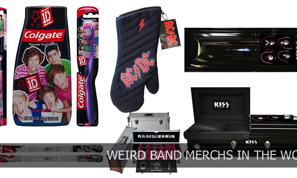 10 Merchandise Band Tergila dan Teraneh di Dunia