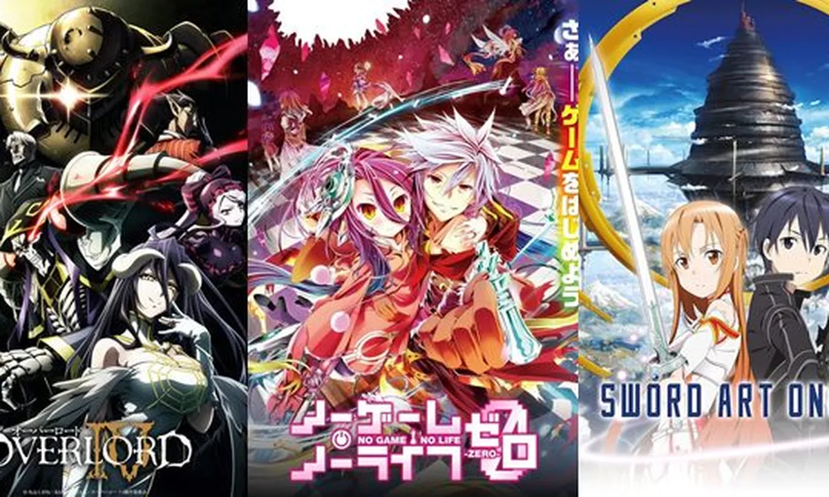 12 Anime Bertema Game Online yang Seru Banget, Para Gamer Wajib Nonton!