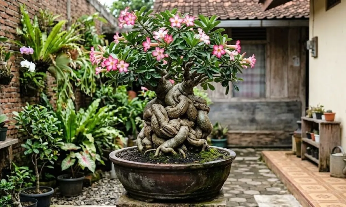 12 Tanaman dengan Bentuk Batang Unik yang Layak Jadi Koleksi, Bikin Taman Makin Menarik