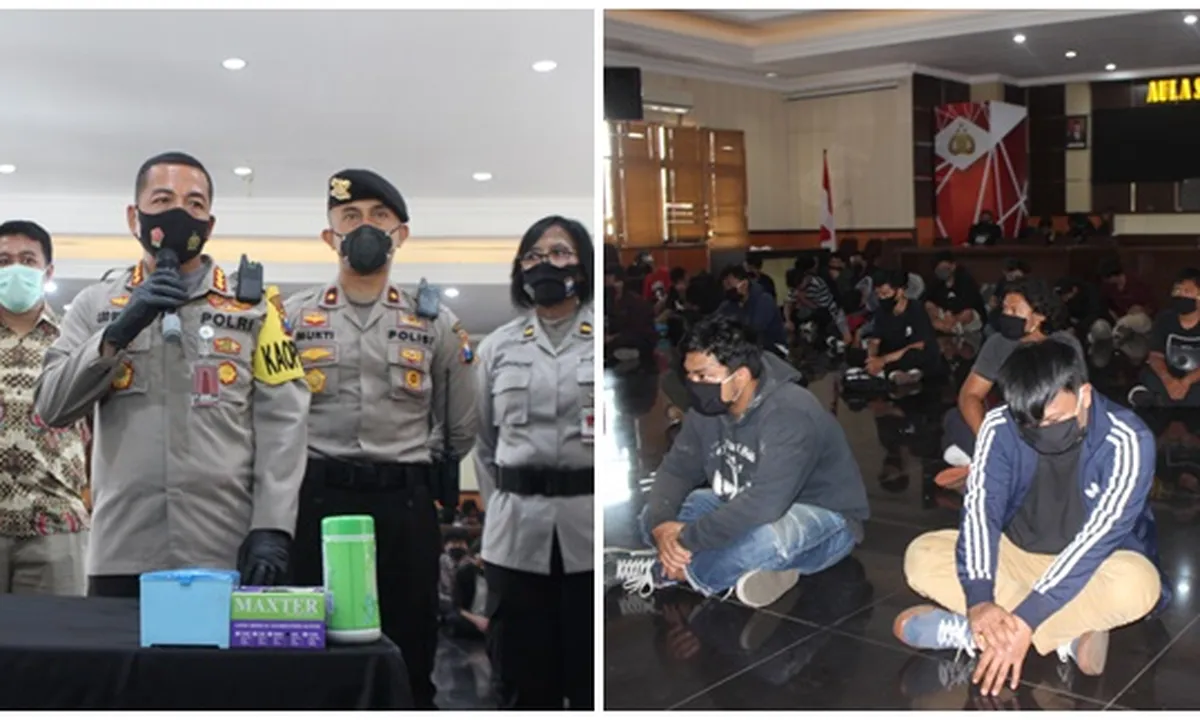 Terkait Demo Omnibus Law, 129 Orang Peserta Aksi di Malang Masih Jalani Pemeriksaan
