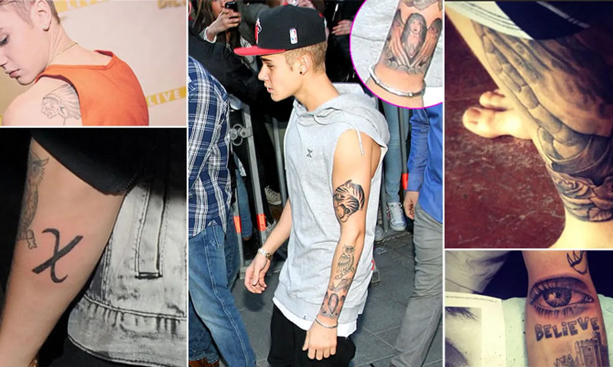 13 Tato Justin Bieber dan Maknanya