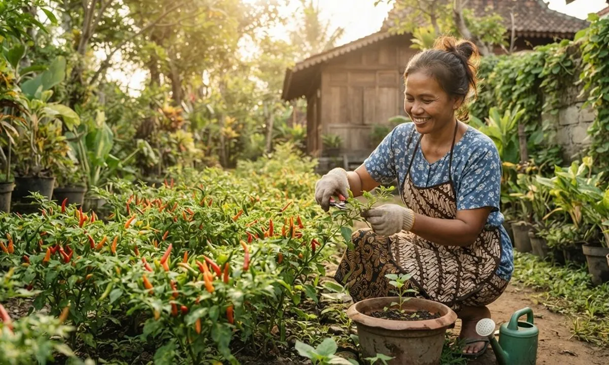 15 Cara Membuat Tanaman Cabai Lebih Subur dengan Bahan Dapur, Mudah dan Murah