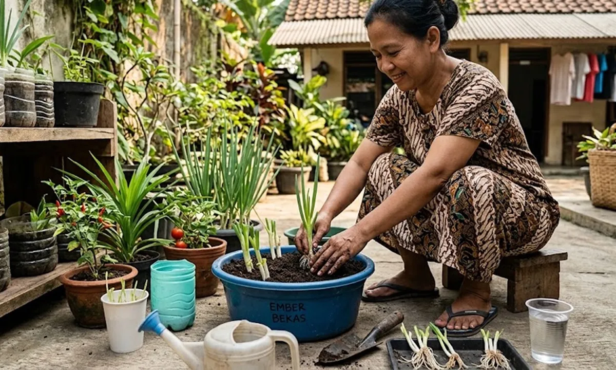 16 Tanaman yang Bisa Ditanam dari Sisa Dapur, Mudah Dicoba di Rumah
