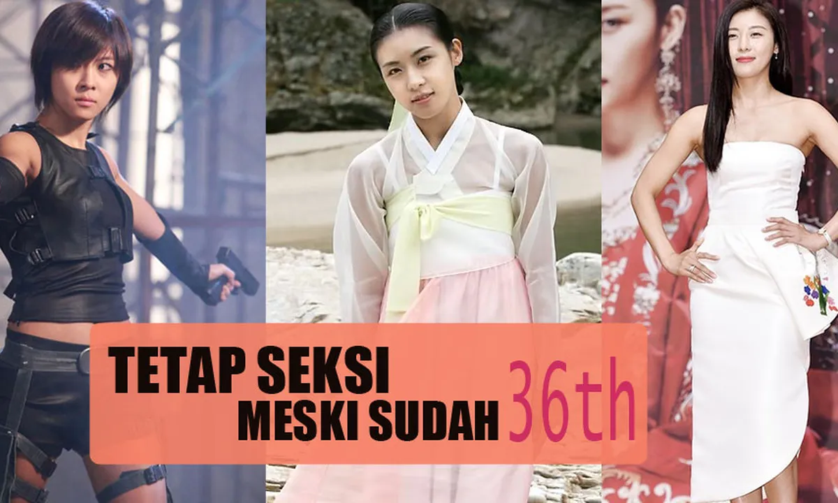 36 Tahun, Ha Ji Won Tetap Cantik dan Semakin Seksi!