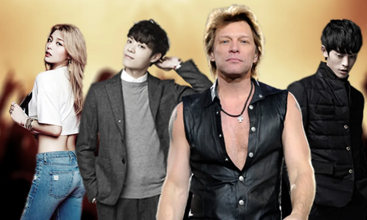 5 Bintang K-Pop Yang 'Pas' Tampil Bareng Bon Jovi