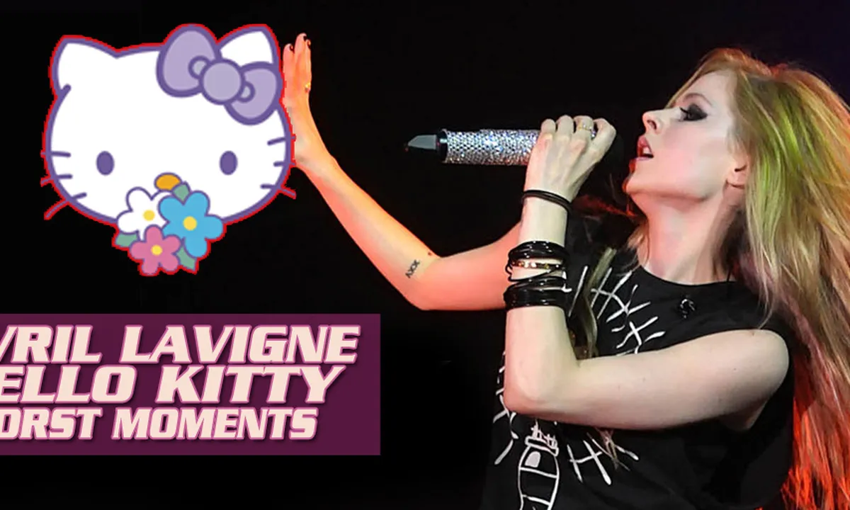 5 Momen Terburuk Avril Lavigne di Klip 'Hello Kitty'