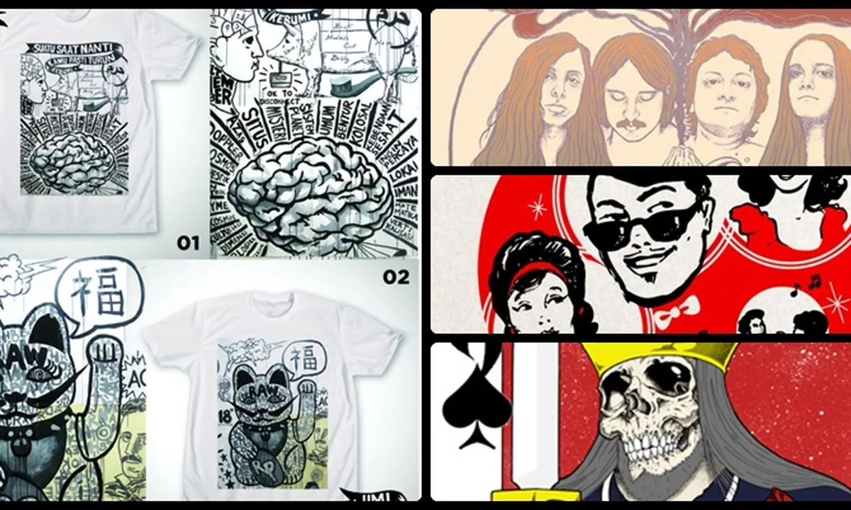 5 Musisi Indonesia Yang Berprofesi Sebagai Ilustrator