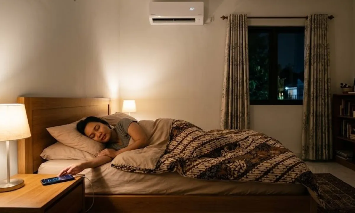 5 Tips Tidur Menggunakan AC agar Nyaman, Sehat dan Hemat Energi