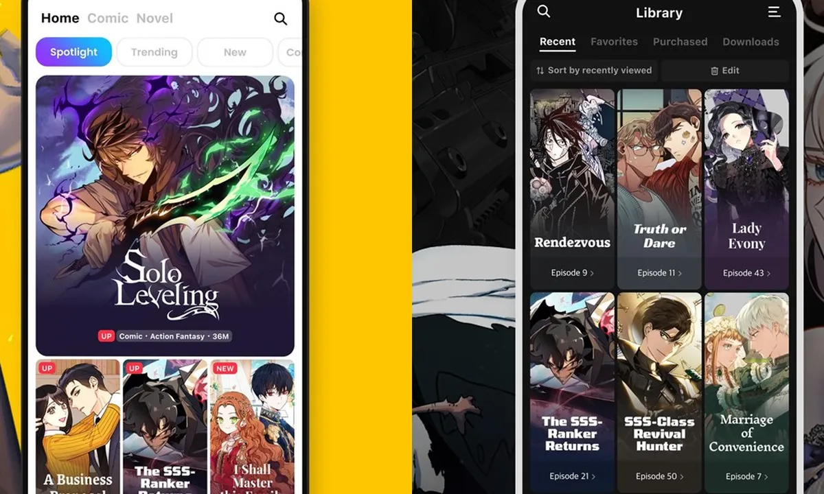6 Aplikasi Baca Komik Manhwa Secara Legal yang Gratis dan Paling Populer