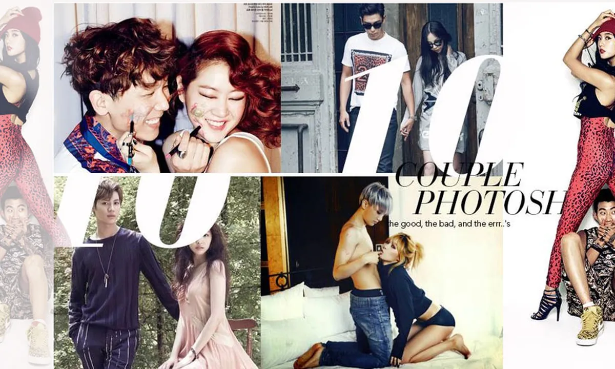 7 Foto Couple Selebriti Korea Yang Wow!