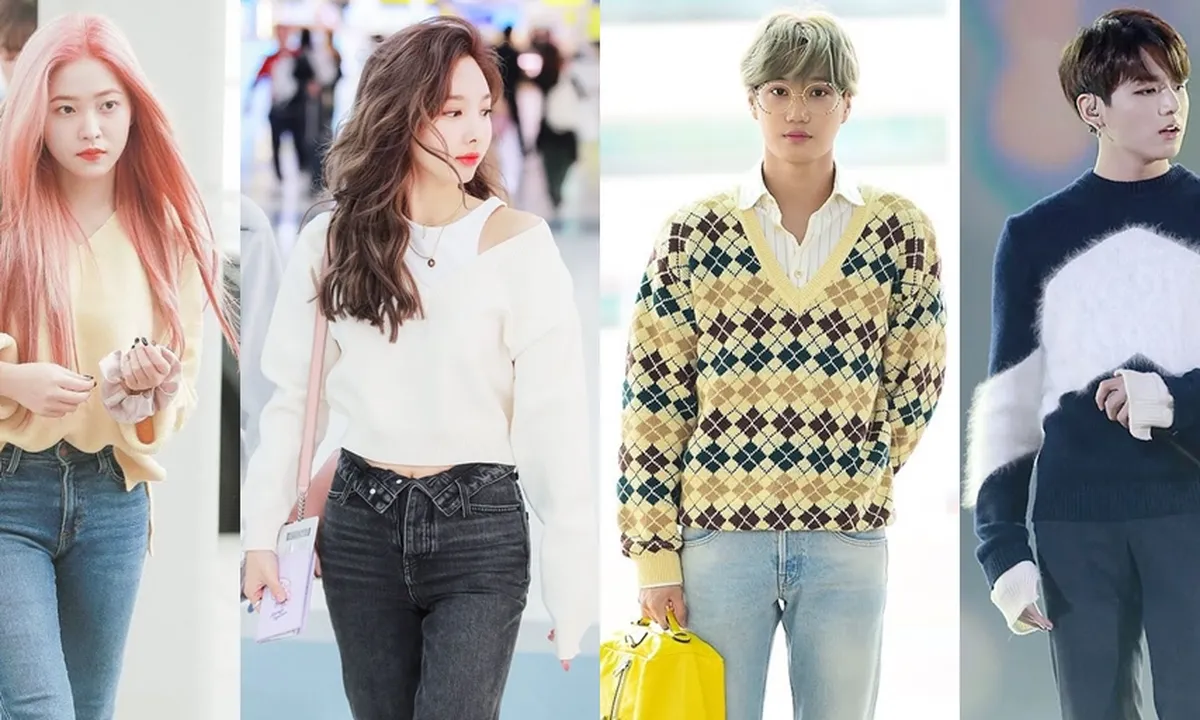 6 Idol K-POP yang Kece Abis dalam Balutan Sweater, Siapa Paling Oke?