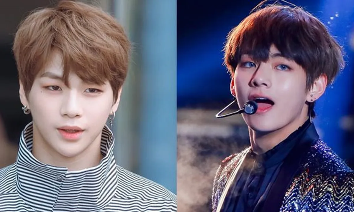 6 K-Pop Idol Paling Ganteng Pilihan Netizen Korea, Kang Daniel - V BTS