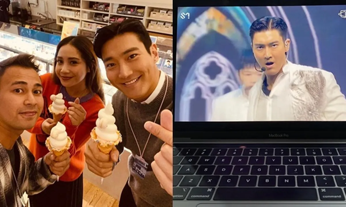 6 Momen Persahabatan Raffi Ahmad dan Choi Siwon, Saling Mendukung Meski Beda Negara