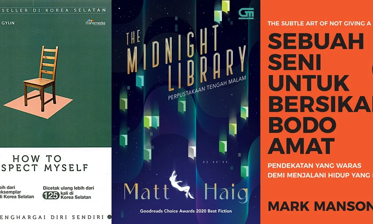 6 Rekomendasi Buku Impor Terjemahan yang Wajib Dibaca, Ada Novel - Self Improvement