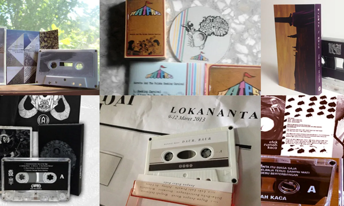 6 Rilisan Musisi Nasional Dalam Format Kaset