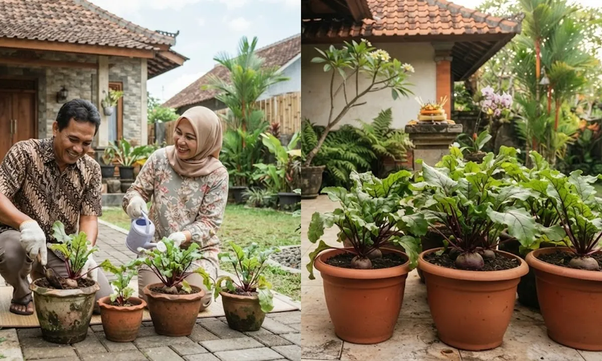 7 Cara Menanam Bit di Pot untuk Pemula, Tidak Rugi untuk Obati Banyak Penyakit