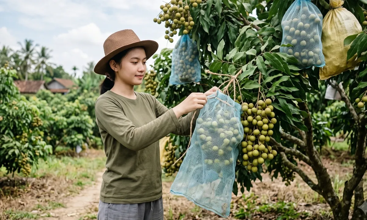 7 Cara Menanam Kelengkeng Agar Berbuah Lebat dan Manis, Teknik Booster dan Pruning Paling Jitu