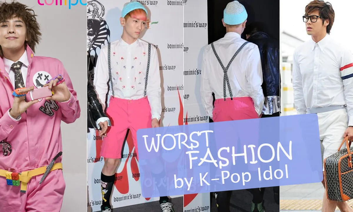 7 Fashion Terburuk Yang Pernah Dipakai Idol K-Pop Cowok