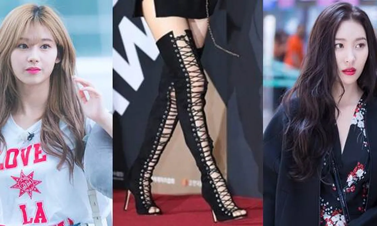 7 K-Pop Idol Cewek Ini Pancarkan Aura Hot & Bold Pakai Knee High Boots