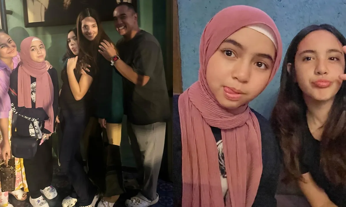 7 Potret Anak Marshanda dan Anak Nia Ramadhani Bertemu Saat Bukber, Cantiknya Visual Semua bak Versi Mini Mamanya