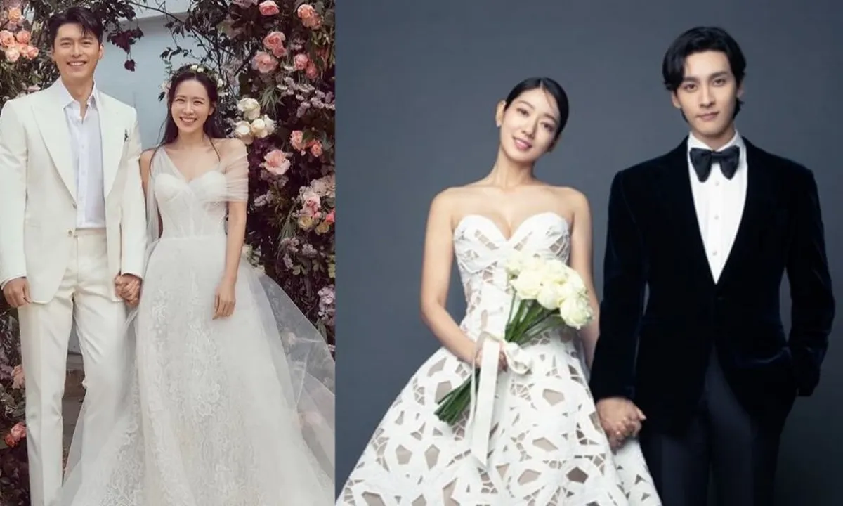 7 Potret Gaun Pernikahan Seleb Korea Ini Tak Hanya Mewah tapi Penuh Cerita, yang Mana Punya Arti Tersembunyi?