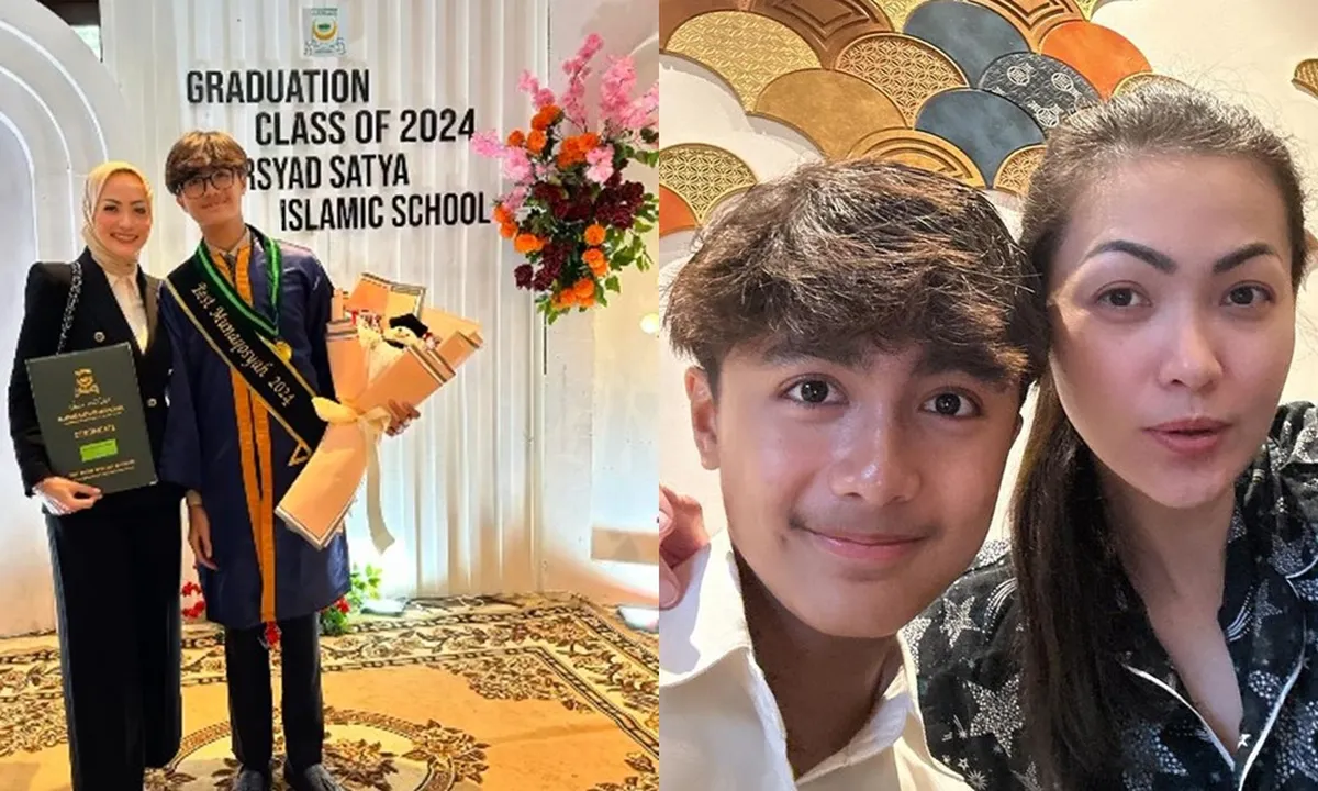 7 Potret Kedekatan Christy Jusung Bareng Anak, Haru saat Hadir di Wisuda sang Putra