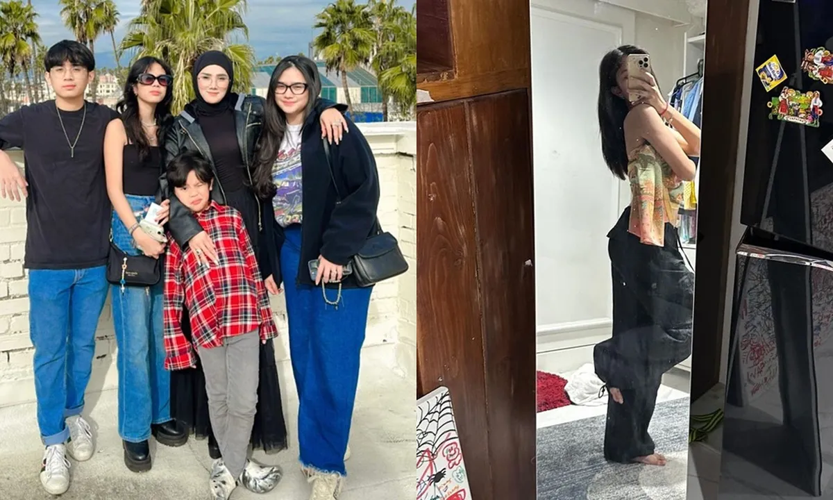 7 Potret Keempat Anak Mulan Jameela yang Good Looking, Cakep Semua - Salfok Safeaa Ahmad Makin Tinggi