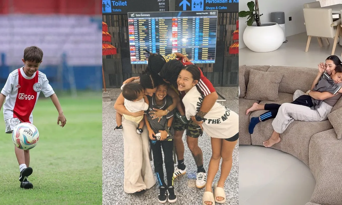 7 Potret Kenji Anak Jennifer Bachdim yang Kini Sekolah Sepak Bola di Belanda, Berangkat Naik Pesawat Sendiri