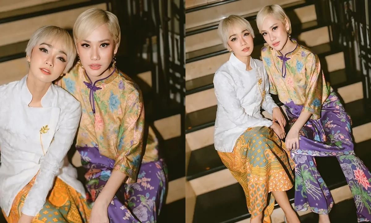 7 Potret Kompak BCL dan Intan Ayu, Penampilan Rambut Blonde Pixie yang Kompak Sukses Curi Perhatian