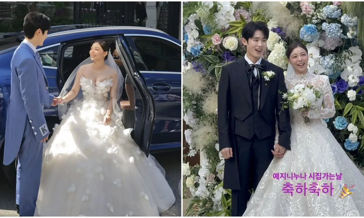 7 Potret Pernikahan Ailee dan Choi Si Hun yang Mengharukan dan Mewah