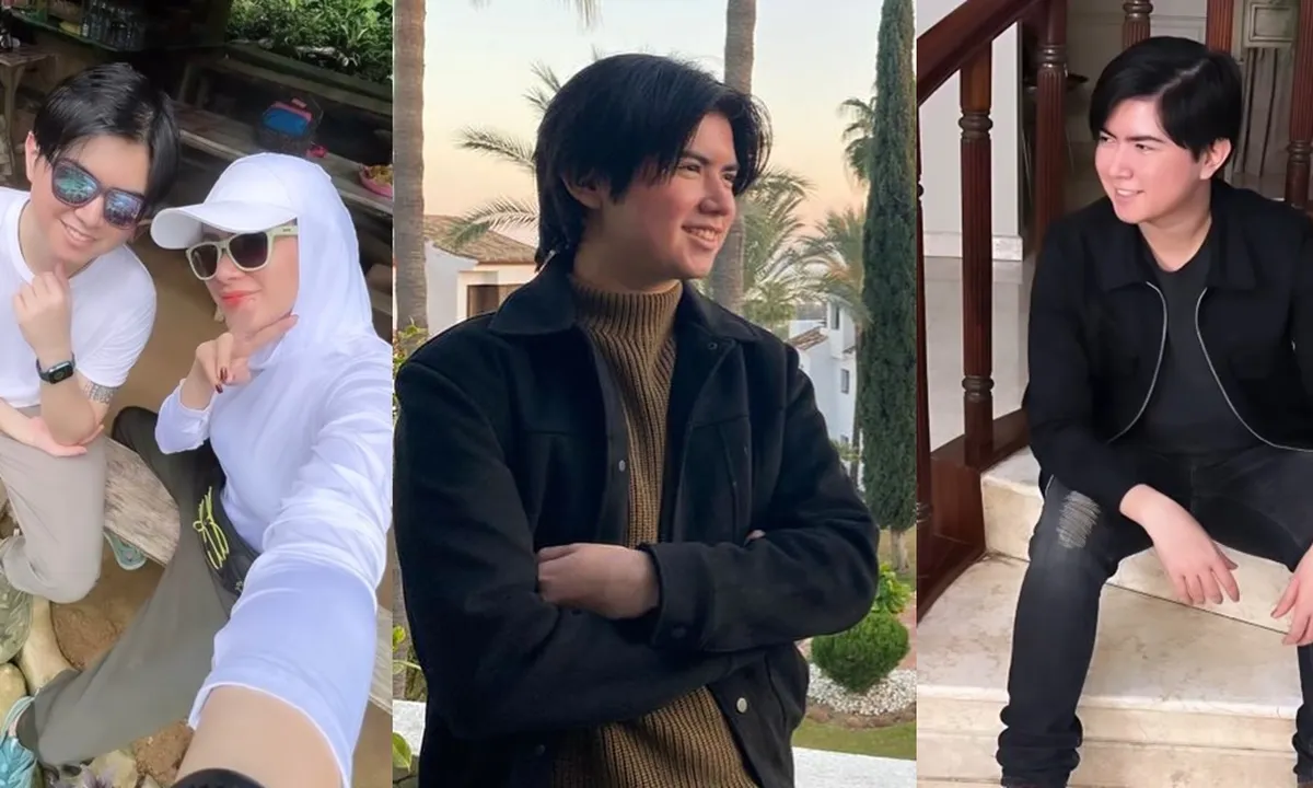7 Potret Sean Anak Olla Ramlan yang Makin Ganteng dan Cool