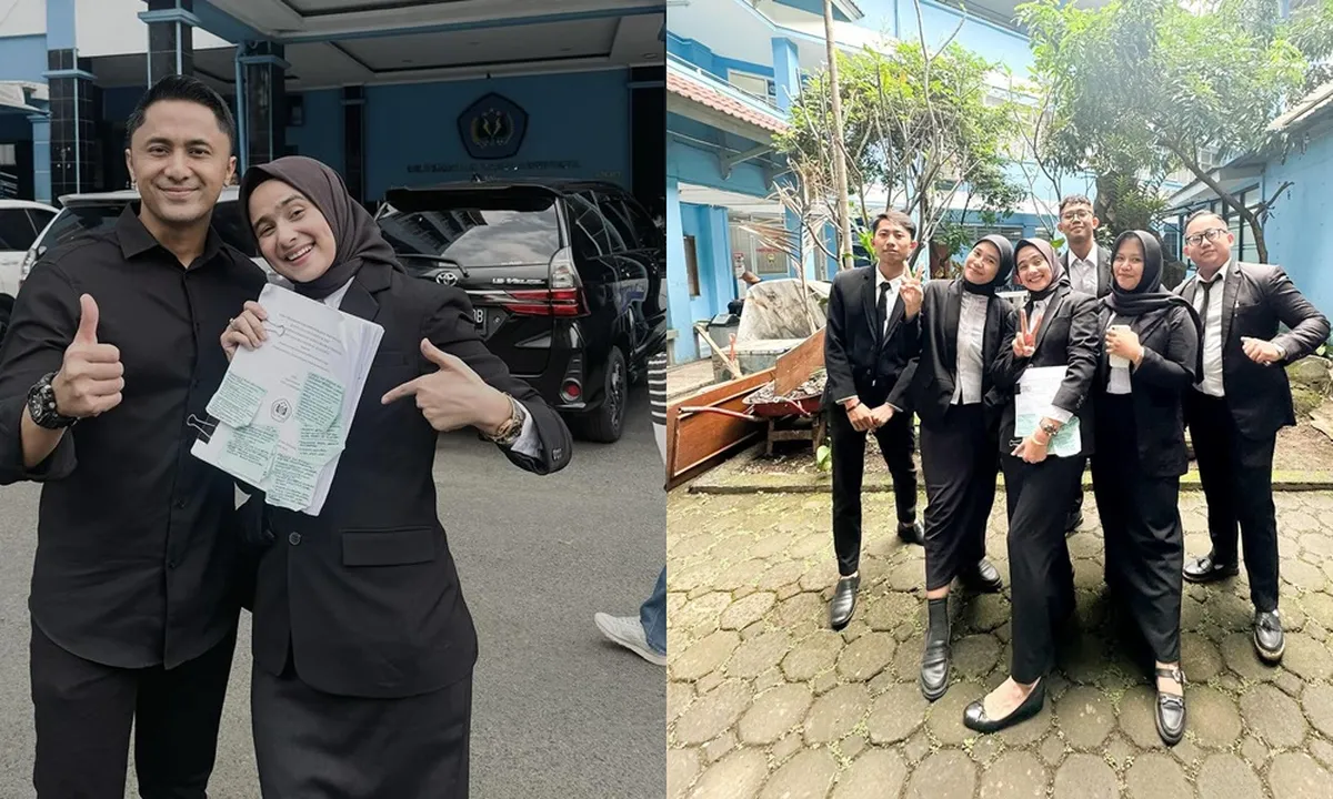 7 Potret Sonya Fatmala Lulus Sidang, Hengky Kurniawan Hadir - Tampak Seumuran Bareng Mahasiswa Lain