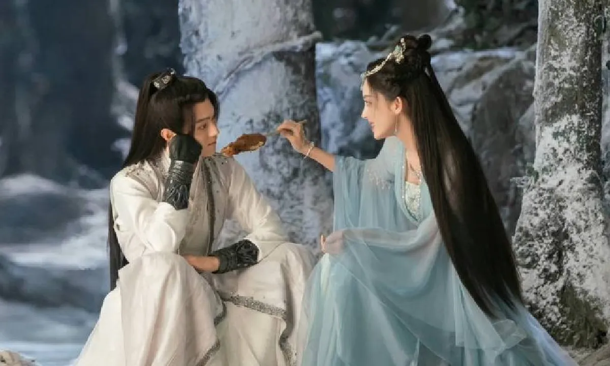 7 Rekomendasi Drama China dengan Adegan Romantis di Bawah Kembang Api