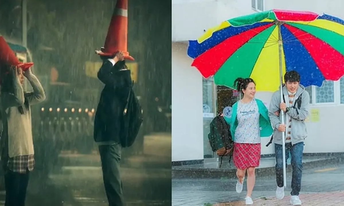 Kocak Tapi Romantis, Ini 8 Adegan Payung Anti Mainstream - Menghibur di Drama Korea