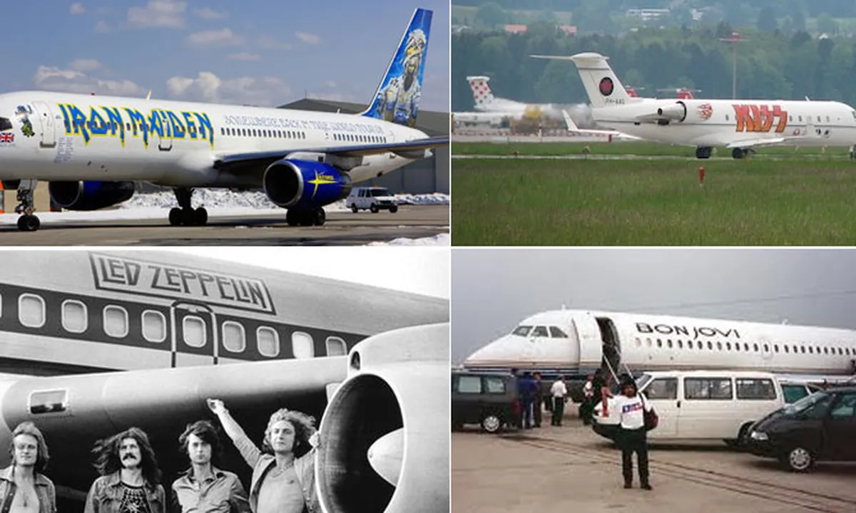 8 Band Super Kaya Yang Punya Jet Pribadi
