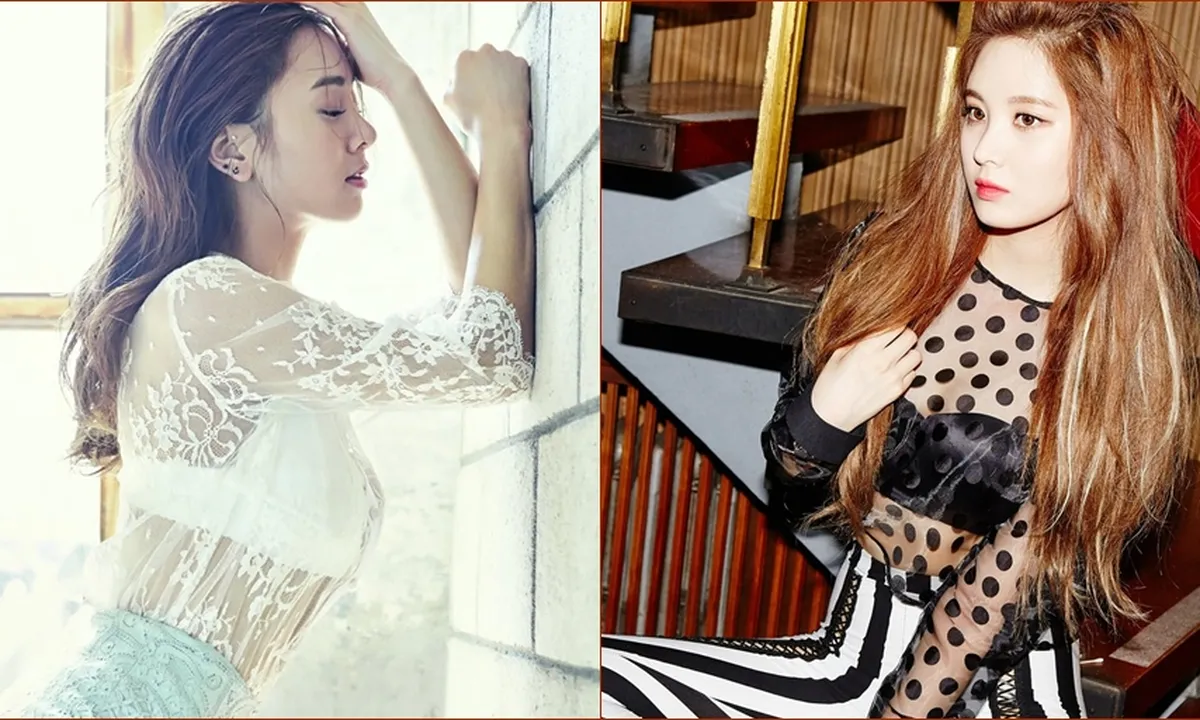 6 Bintang Korea Ini Suka Pakai Baju Transparan?