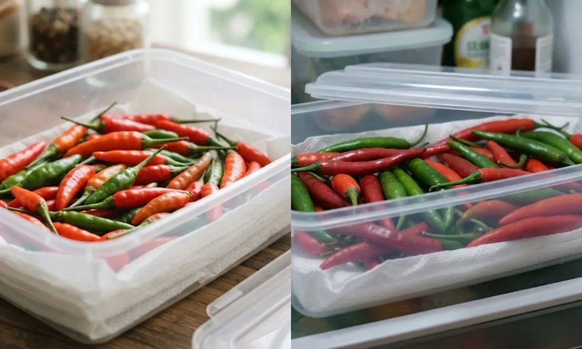 8 Cara Menyimpan Cabai Agar Tahan Lama, Aman Buat Stok di Dapur