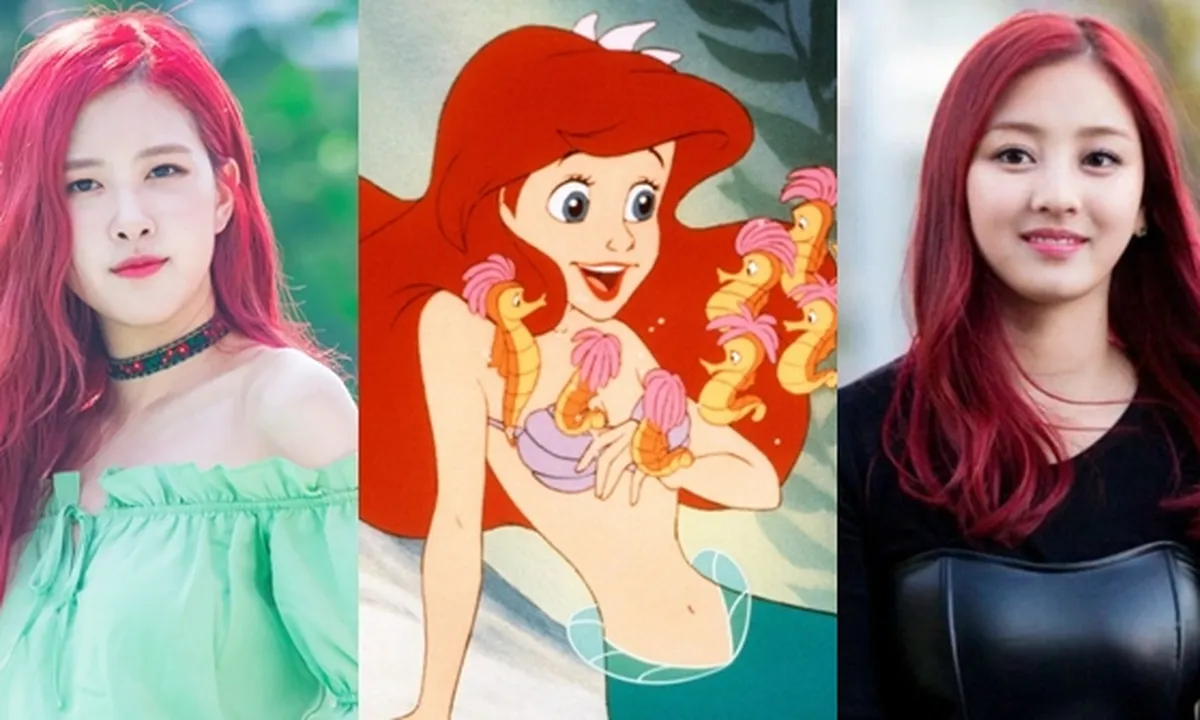 8 K-Pop Idol Berambut Merah Ini Cocok Perankan Ariel 'LITTLE MERMAID'