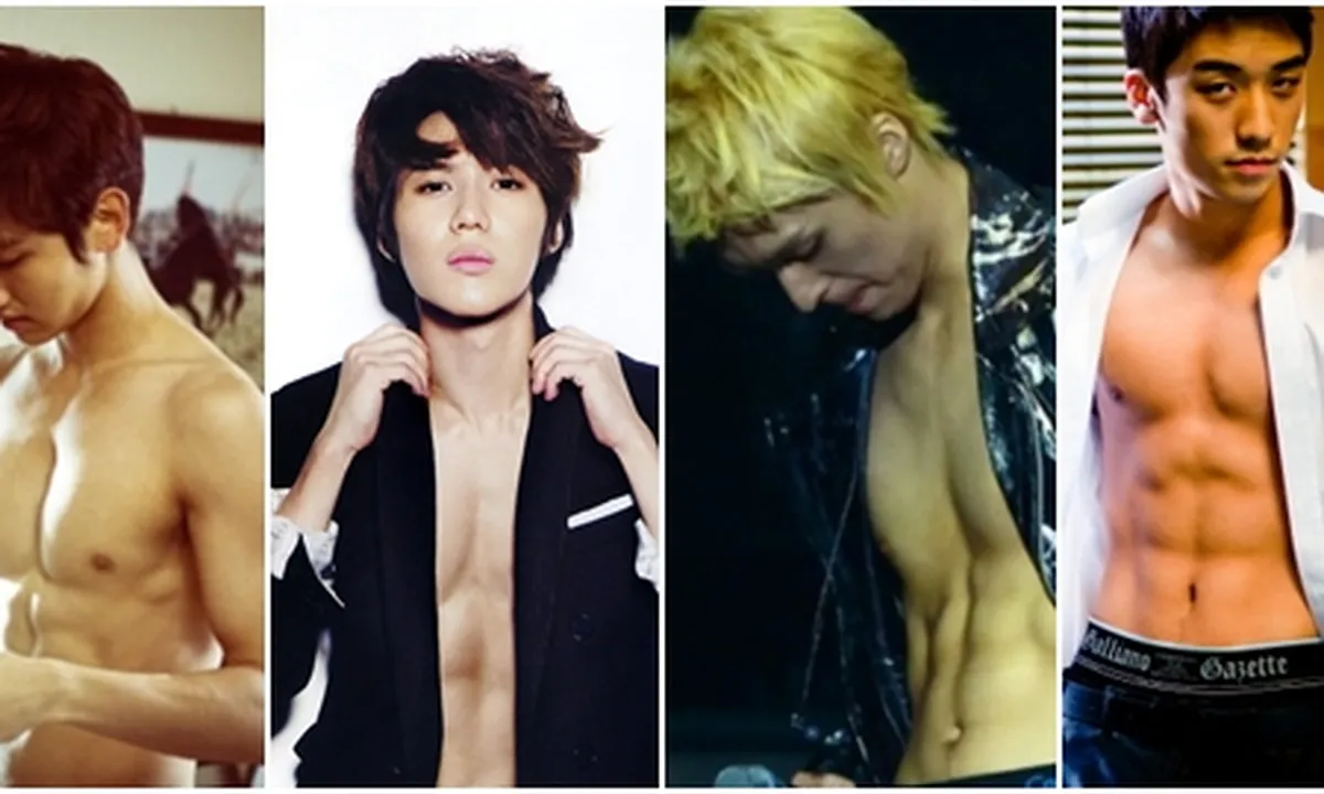 8 Member Termuda Boyband Korea Pamer Otot Six Pack!